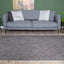Flex Grey Low Pile Solid Rug