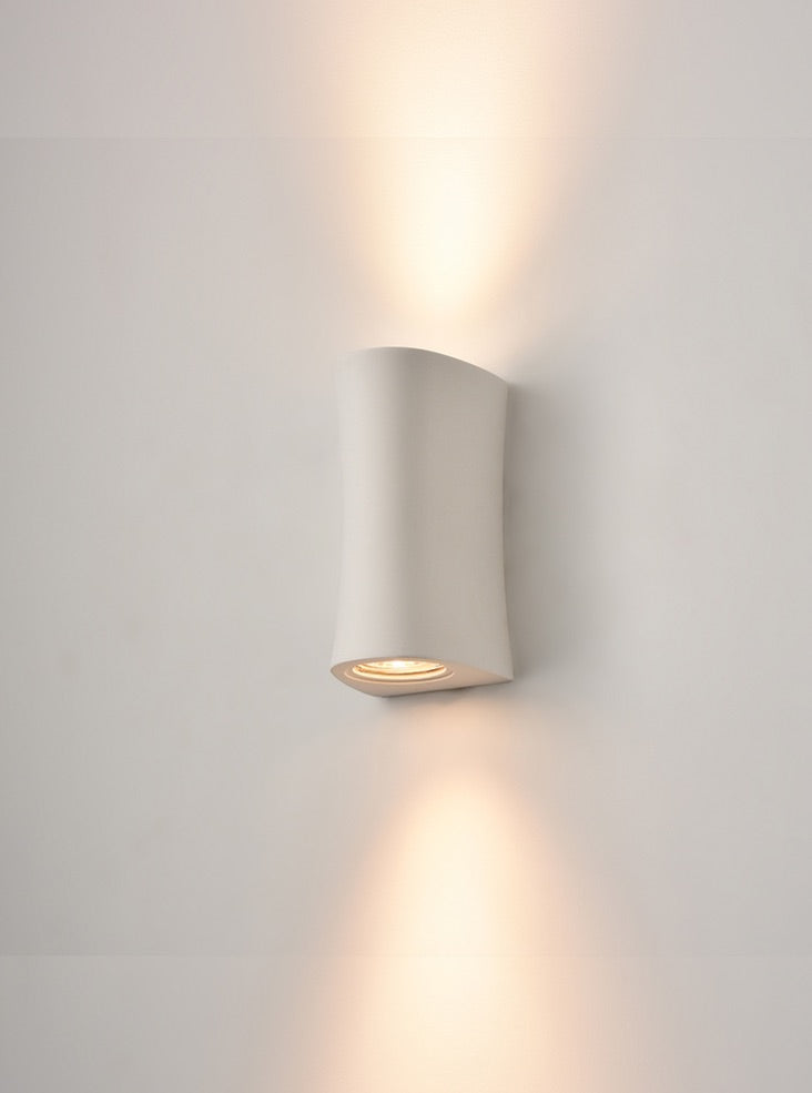 Fresco Matt White Vertical Wall Light