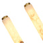 Gemini Twin Alabaster Sconce.