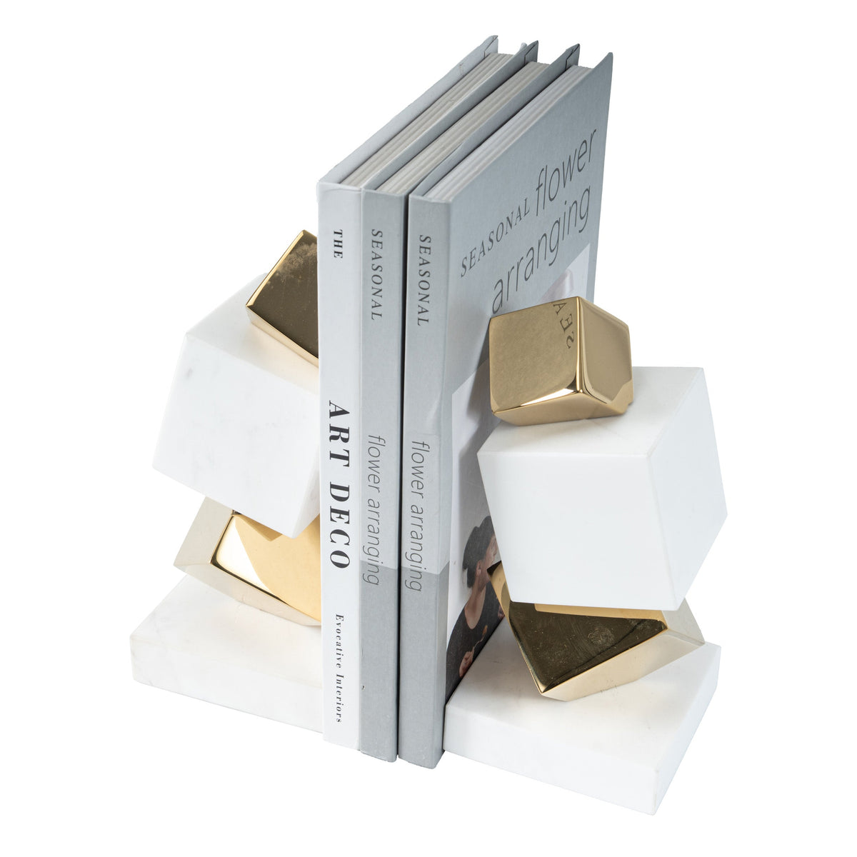 Gilded Cairn Bookend.