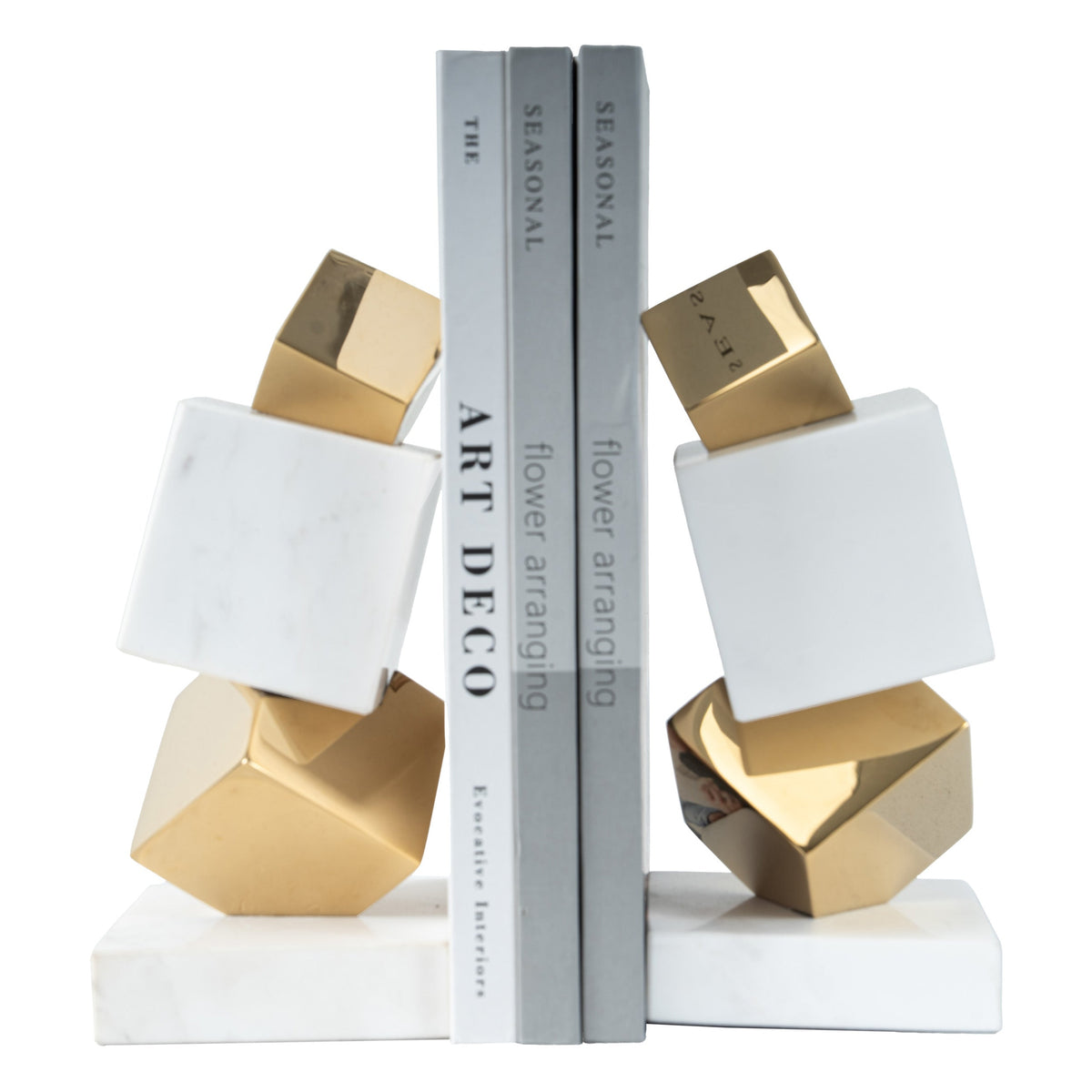 Gilded Cairn Bookend.