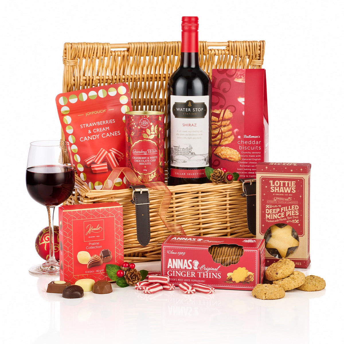 Decadent Delights Hamper | Corporate Red Wine Hamper | Christmas 2026