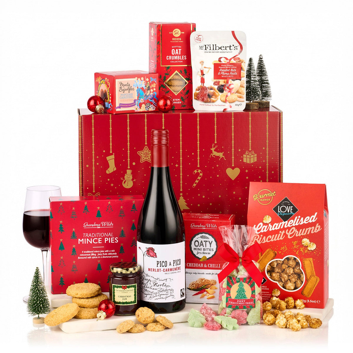 The Redsleeves | Red Wine Christmas Hamper | Christmas 2026