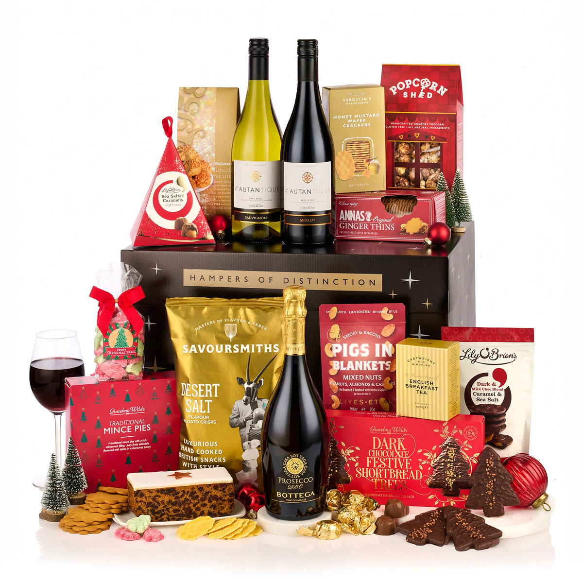 The Excelsior Gift Box | Premium Wine & Prosecco Gift Box | Christmas 2026