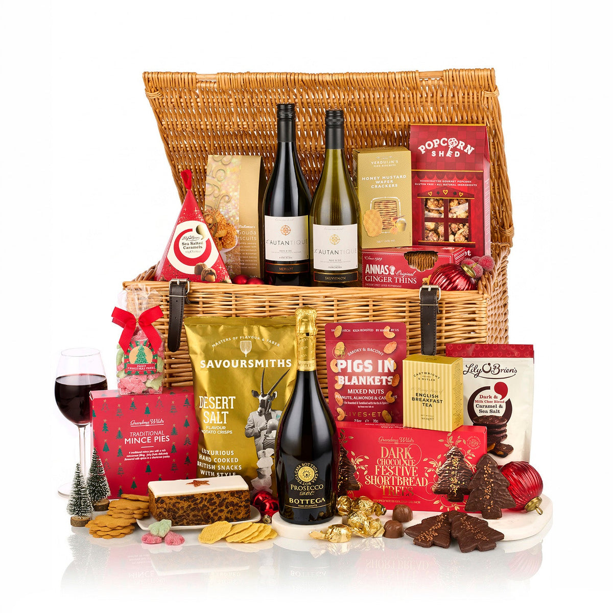The Excelsior Gift Box | Premium Wine & Prosecco Christmas Hamper | Christmas 2026