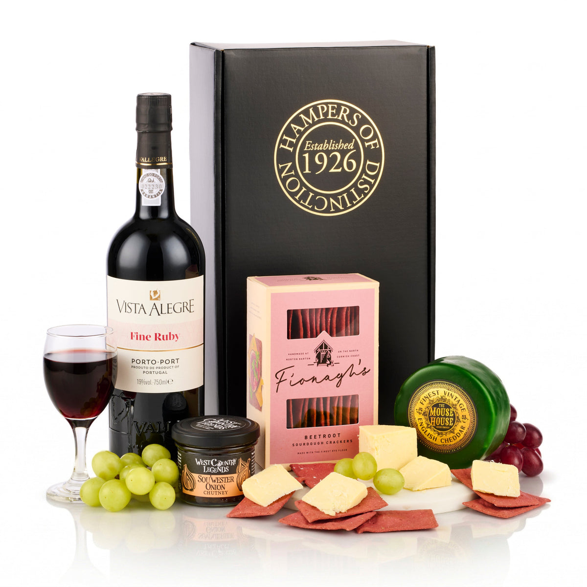 Luxury Port & Cheese Gift | Premium Port & Cheese Gift | Christmas 2026