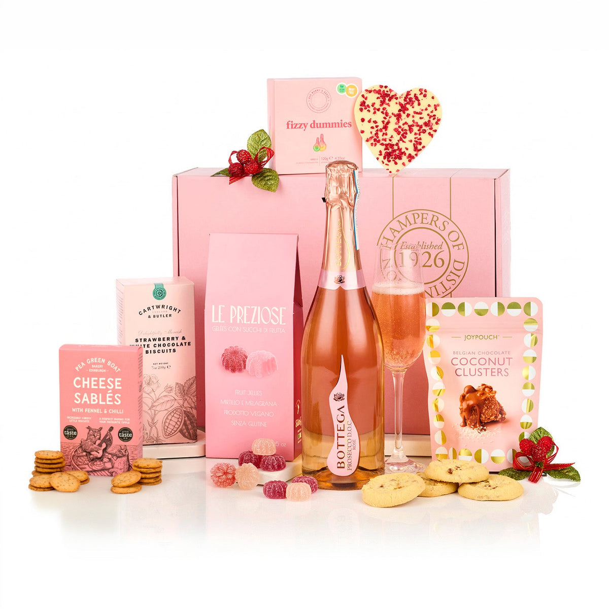 Luxury Rosé Prosecco Gift Box | Rosé Prosecco Christmas Gift | Christmas 2026