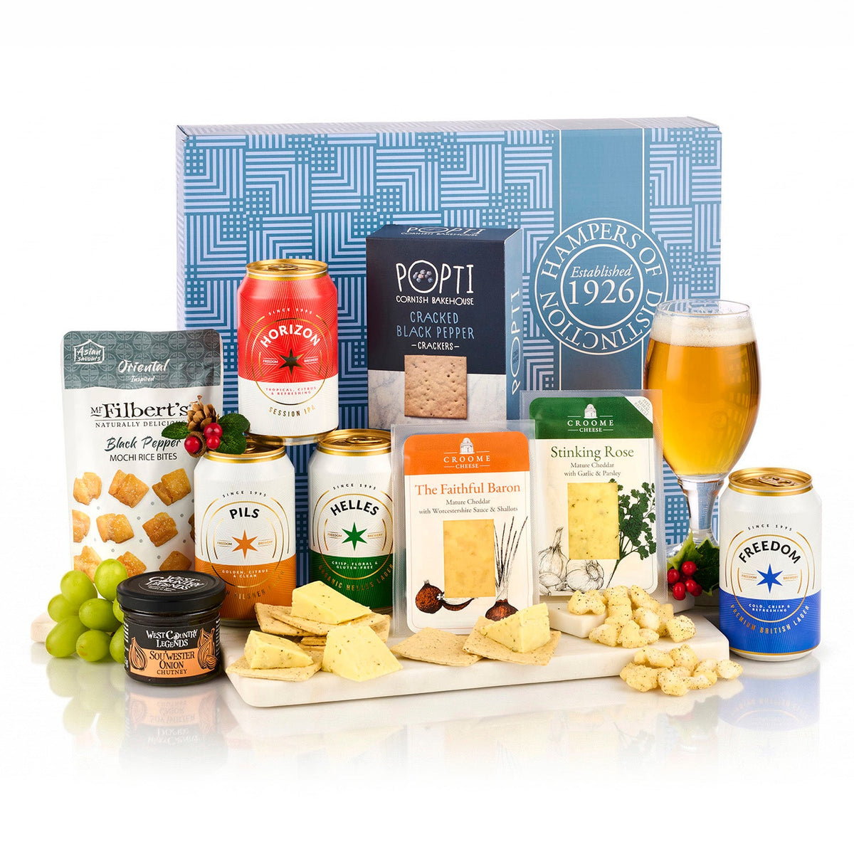 Beer & Cheese Gift Box | Craft Beer & Cheese Christmas Gift | Christmas 2026