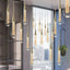 Light My House Glass Drop Pendant Light - Warm LED Hanging String Light UK House of Isabella UK
