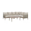 Havana Large Corner Sofa Set - Natural Linen