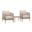 Havana Lounge Set - Natural Linen
