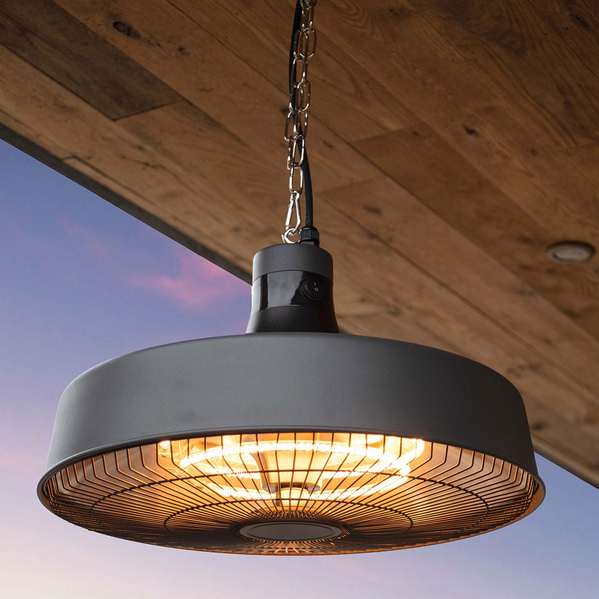 2100W Aurora Pendant Hanging Electric Patio Heater