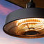 2100W Aurora Pendant Hanging Electric Patio Heater