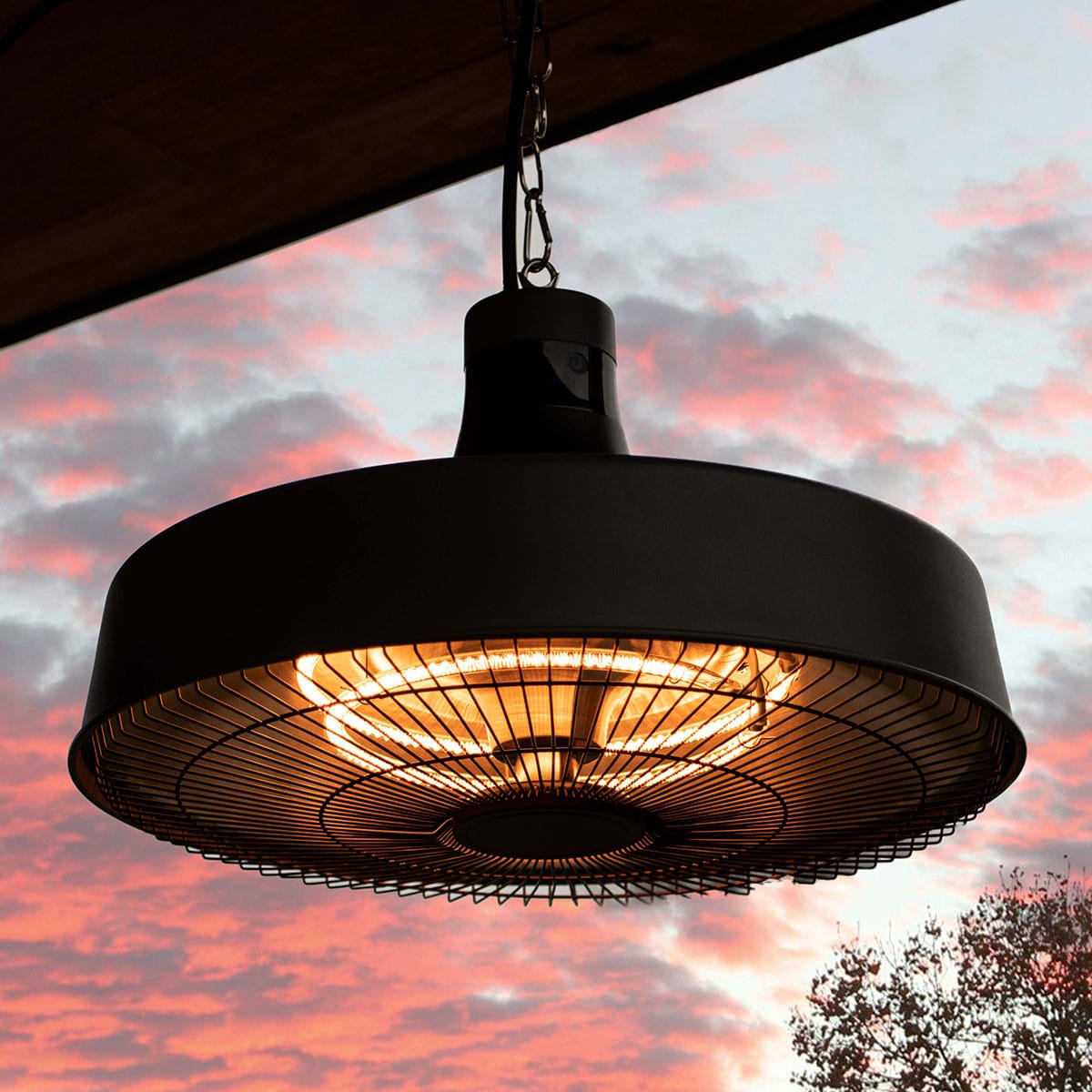 2100W Aurora Pendant Hanging Electric Patio Heater