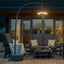 2000W Helio Overhang Electric Patio Heater