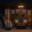 2000W Helio Overhang Electric Patio Heater