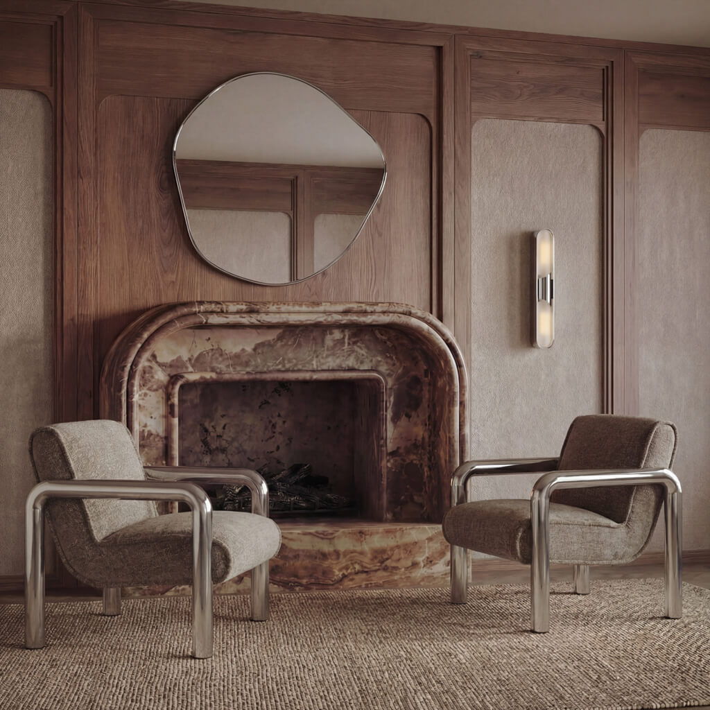 Haider Light Brown Chair