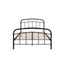 Halston Black Kingsize Bed