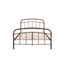 Halston Copper Single Bed