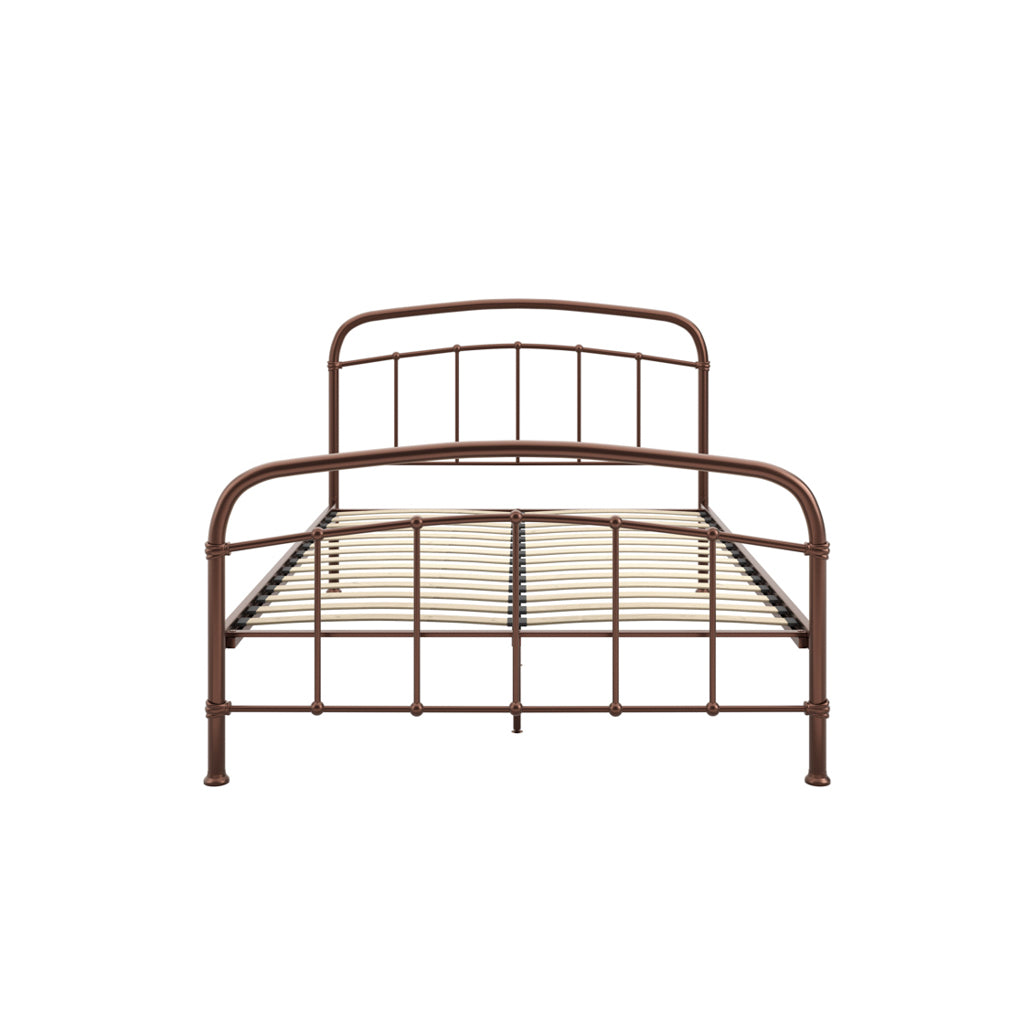 Halston Copper Single Bed