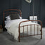 Halston Copper Single Bed