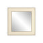 Hampton Mirror | Small Square | Ivory Shagreen