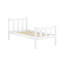 Havana White Single Bed