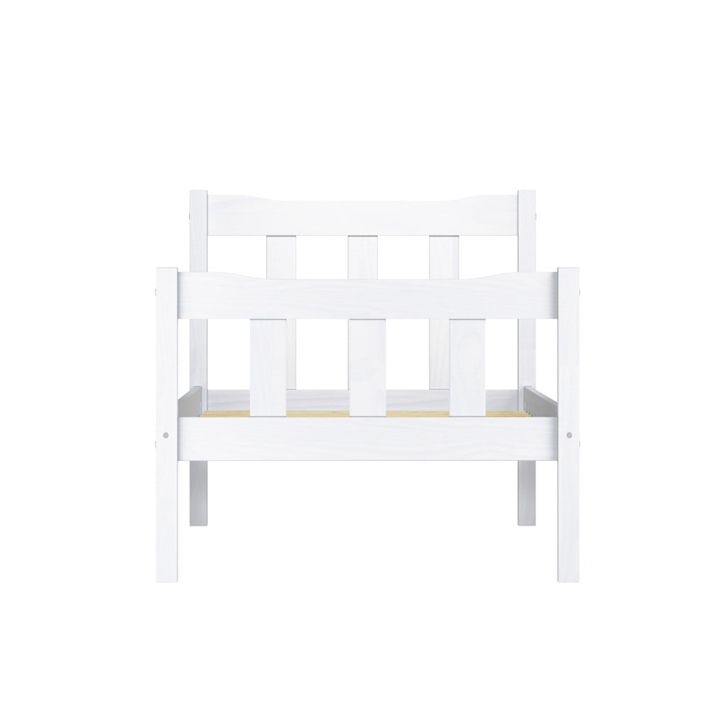 Havana White Bedside Cabinet