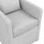 Hettie Grey Stripe Chair