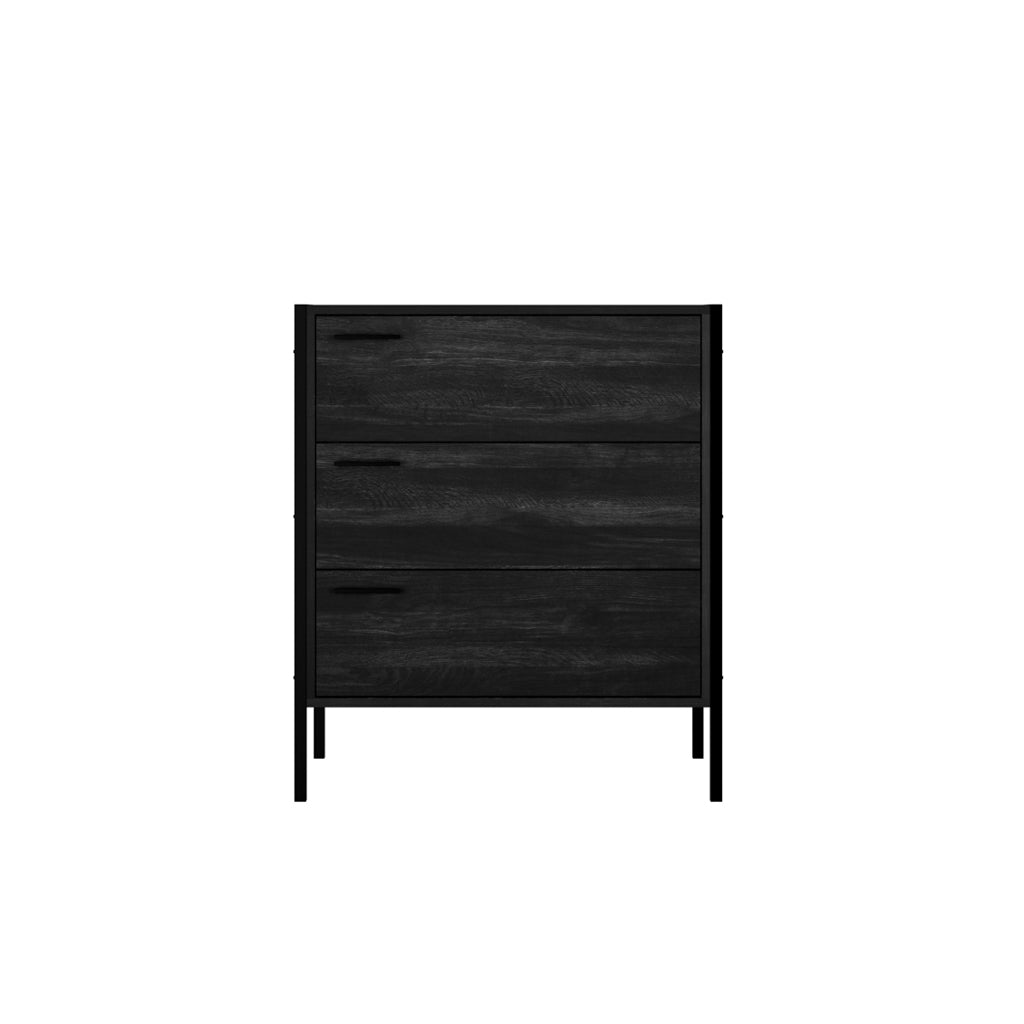 Hoxton Black 2 Door Wardrobe