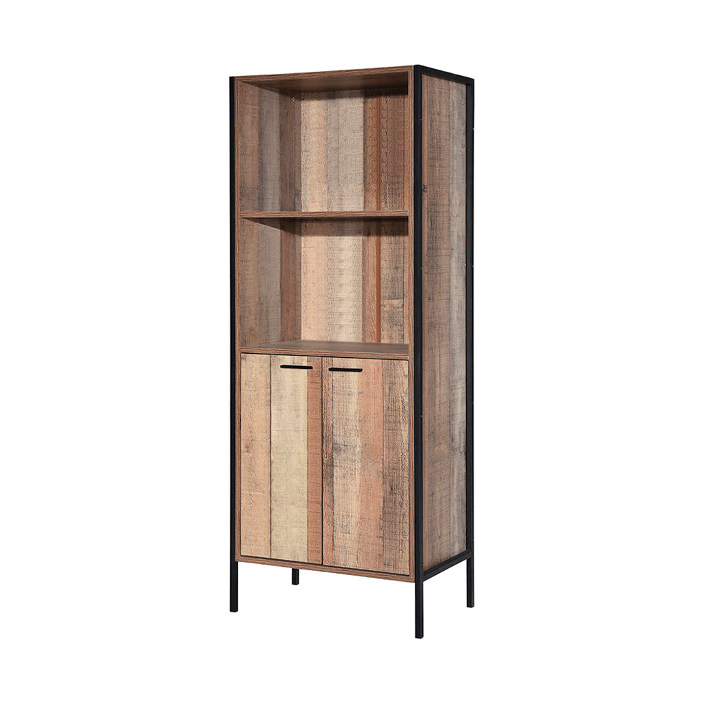 Hoxton Distressed Oak Effect Double Wardrobe