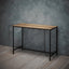 Hoxton Distressed Oak Effect Bedside Cabinet