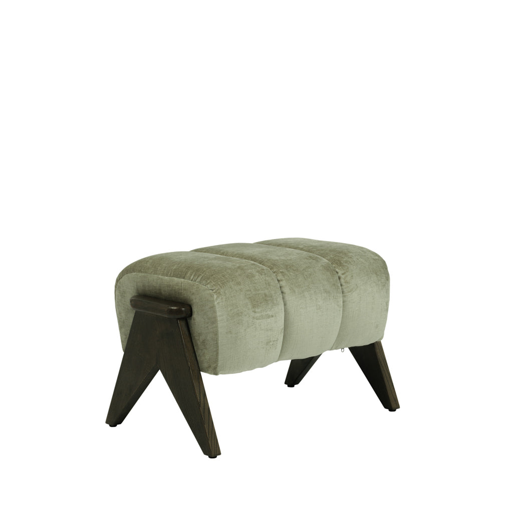 Hudson Dusty Sage Foot stool