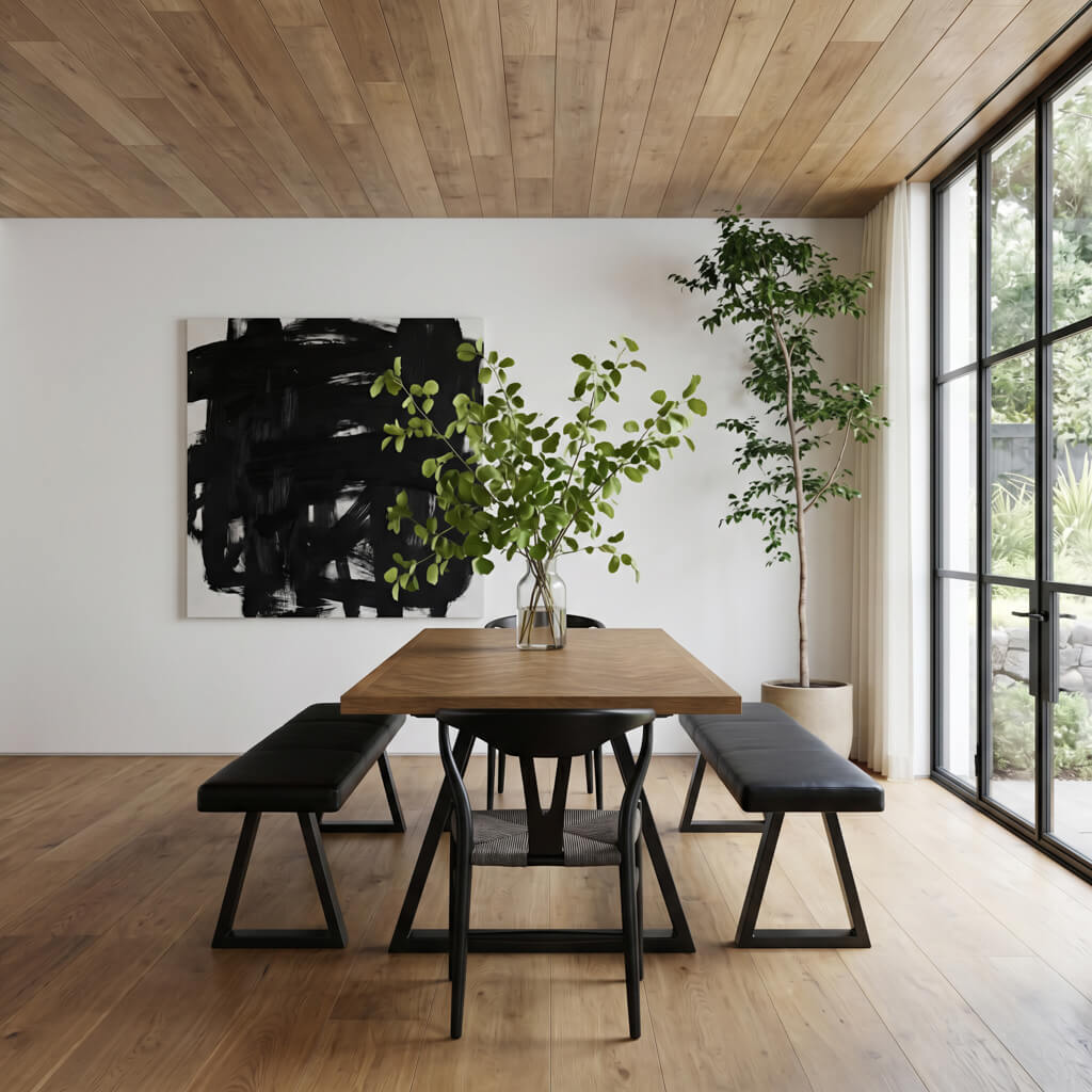 Hyde Black Bench