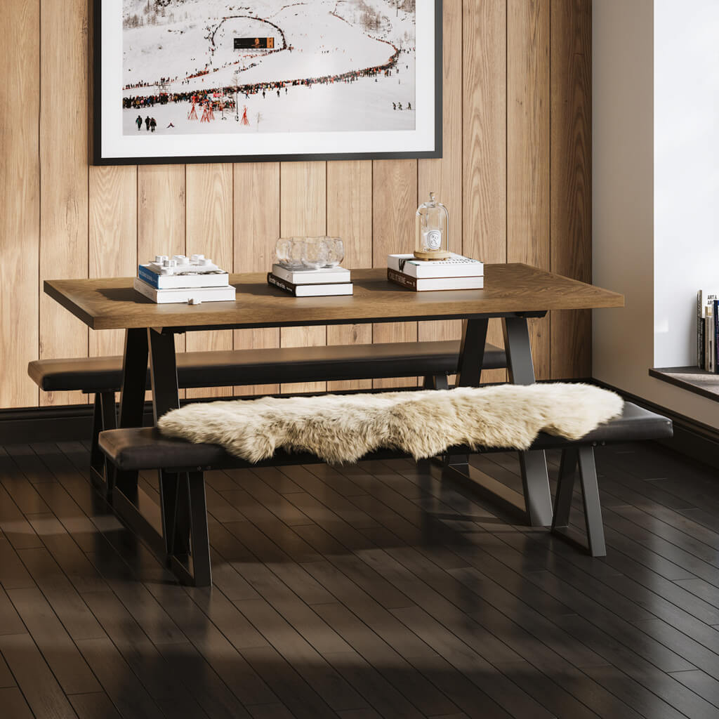 Hyde Whiskey Dining Table
