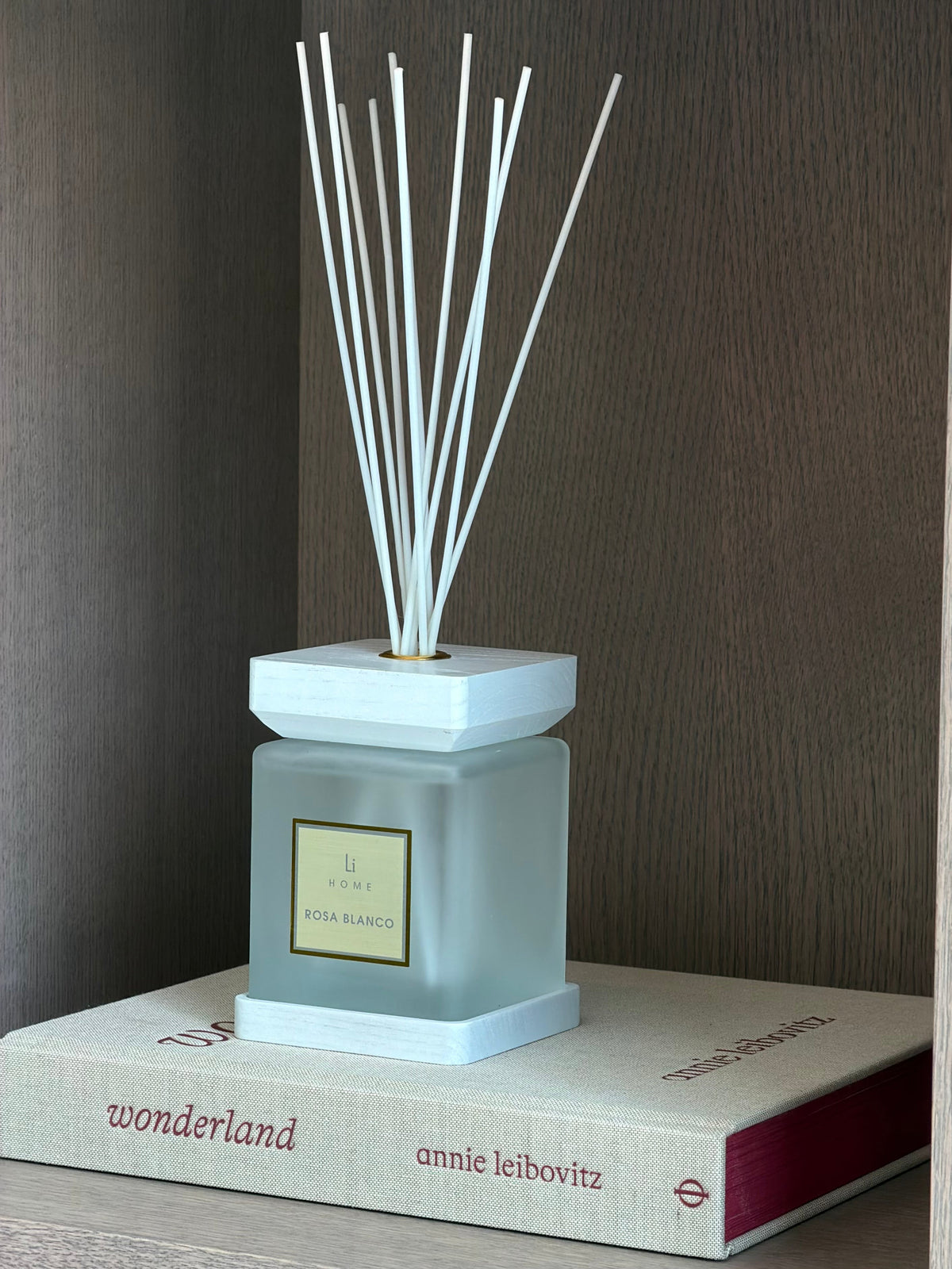 Luxury Square Diffuser - Rosa blanco