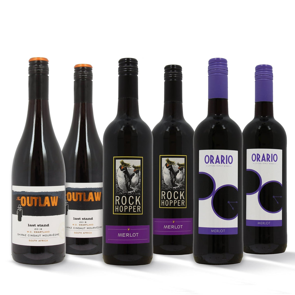 Red Wine Case | 6 x 75cl Mixed Red Wine Gift Set | Christmas 2026