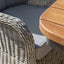 Jakarta Teak Oval Dining Table With Oxford Heritage Dining Chairs