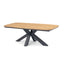 Jakarta Teak Oval Dining Table With Oxford Heritage Dining Chairs
