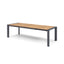 Jakarta Teak Rectangular Extending Dining Table With Ambition Dining Chairs - Flanelle