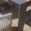 Jakarta Teak Rectangular Extending Dining Table With Maldives Dining Chairs - Cool Linen