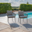 Jakarta Teak Rectangular Extending Dining Table With Monaco Dining Chairs - Ivy Green