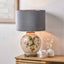 Classic Rose Large Glass Table Lamp