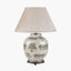 Guinea Fowl Large Glass Table Lamp