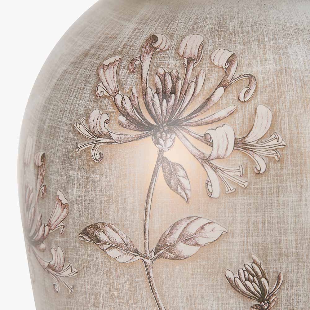 Honeysuckle Medium Glass Table Lamp