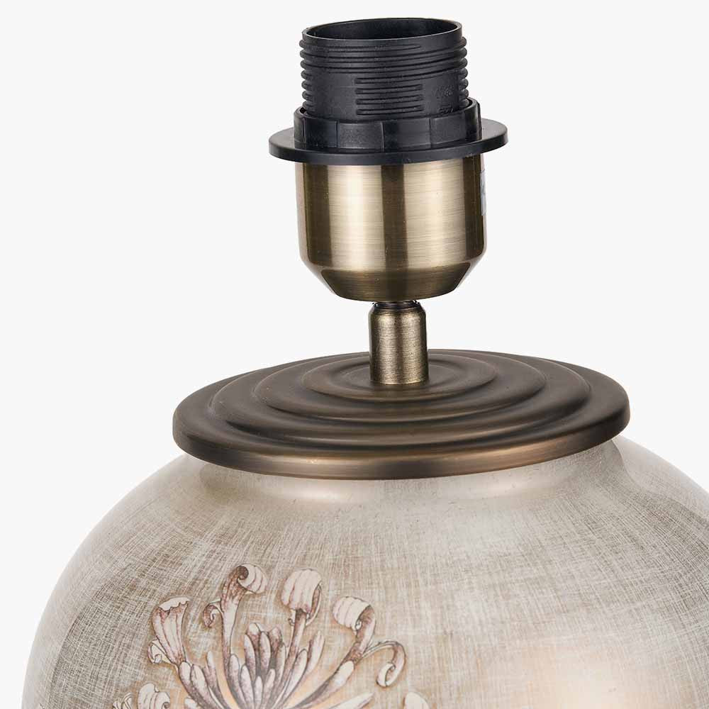 Honeysuckle Medium Glass Table Lamp