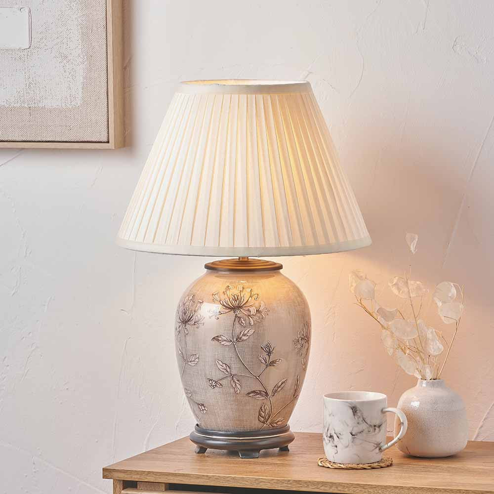 Honeysuckle Medium Glass Table Lamp
