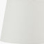 Butterflies Small Glass Table Lamp Base with Adelaide 30cm Ivory Tapered Cotton Mix Lampshade