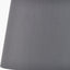 Butterflies Small Glass Table Lamp Base with Adelaide 30cm Steel Grey Tapered Cotton Mix Lampshade