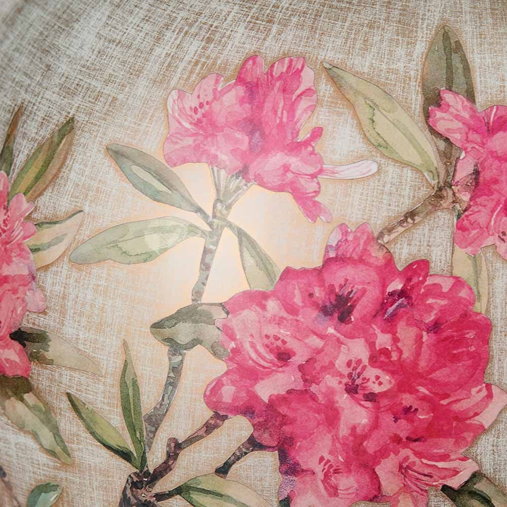 Rhododendron Large Glass Table Lamp